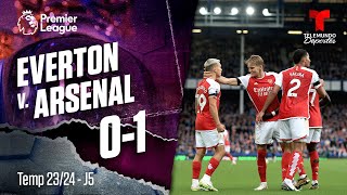 Highlights & Goals: Everton v. Arsenal 0-1 | Premier League | Telemundo Deportes
