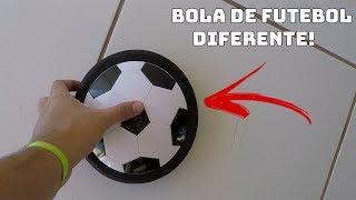 A BOLA DE FUTEBOL QUE DESLIZA COM A FORÇA DO AR!