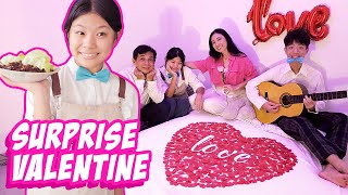 SURPRISE VALENTINE BUAT MAMA ! DOBEL DATE SERBA PINK ?