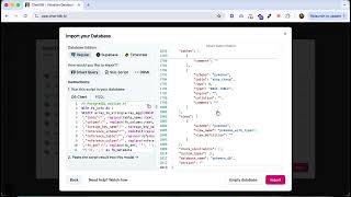 ChartDB Demo: Any Database Schema → ER Diagram in 30 Seconds share embed example