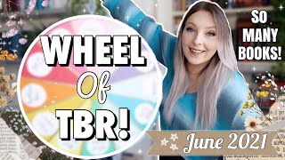 Wheel of TBR! ✨ Books I'm reading in June 2021 for #Whateverathon ✨ TBR Game