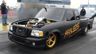 CUMMINS POWERED RANGER HITS THE DRAG STRIP