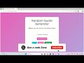 🌈 Random Quote Generator Using HTML, CSS & JavaScript | Beautiful Bootstrap Project for Beginners 🚀