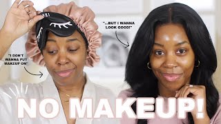 HOW TO LOOK GOOD & FEEL CONFIDENT *WITHOUT* WEARING MAKEUP | Andrea Renee
