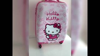 Детский дорожный чемодан Hello Kitty