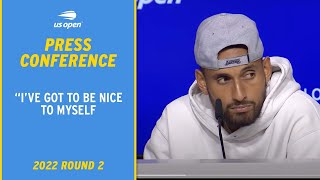 Nick Kyrgios Press Conference | 2022 US Open Round 2