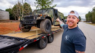 I Bought A Military Humvee For $1000