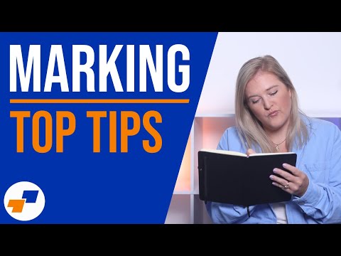 What is marking in education?