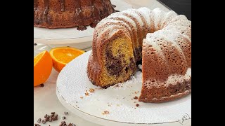 Κέικ βανίλια σοκολάτα (marble cake) | Πέτρος Συρίγος