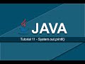 Java Tutorials - 11 System.out.printf()