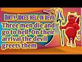 funny jokes-Three men die and go to hell.On their arrival devil