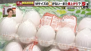 卵の値上がり続く　「Mサイズ」の卵がない　Lサイズの卵を取りそろえて対応【価格調査】 (2023年3月7日)