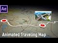 How to make animated travel map in After Effects - 93