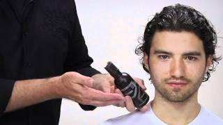 Aveda | How to Style Men’s Long \u0026 Curly Hair