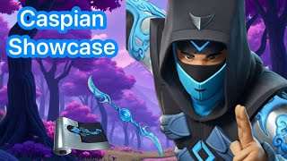 Caspian Fortnite Skin Showcase!!!