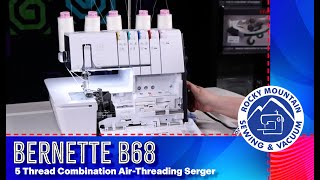 Bernette B68 Airlock Overlocking and Coverstitch Machine