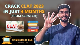 How to crack CLAT in 4 months from scratch I Complete Strategy I Keshav Malpani
