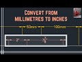 Autocad - Convert a file from millimeters to inches