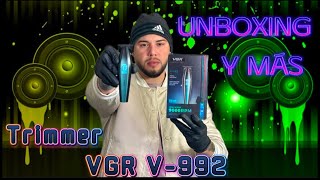 VGR V-992 trimmer Umboxing Primeras impresiones