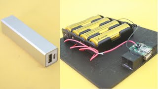 Lithium Ion Battery Charger From an Old Power Bank