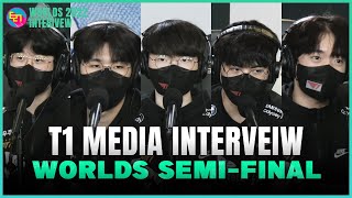 T1 WORLDS 4강 승자 미디어 인터뷰