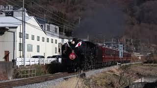 [2017,2019/01/01 秩父鉄道]　SLパレオエクスプレス初詣号