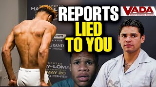 LIES EXPOSED! Ryan Garcia VADA Scandal REVEALED After Devin Haney Lawsuit DROPPED Rumors