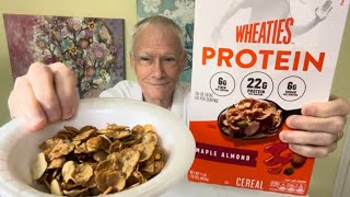 Wheaties Protein Maple Almond Cereal!