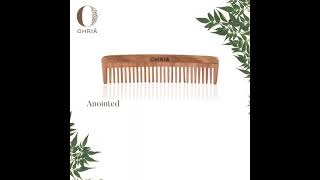 Natural Neem Wooden Comb-Ohria Ayurveda