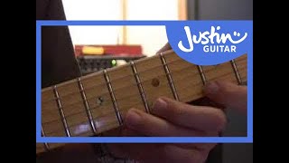Blues Lead Guitar: Bending #4of20 (Guitar Lesson BL-014) How to play