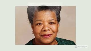 Maya Angelou - Black History Month