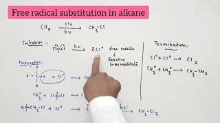 class 11+12 ||Free radical substitution in alkane|| NEET-JEE|| NCERT QUESTIONS ||