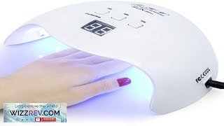 Gel UV LED Nail Polish Lamp LKE Nail Dryer 40W LED Light Review