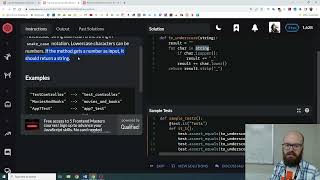 CodeWars: Convert PascalCase string to snake_case