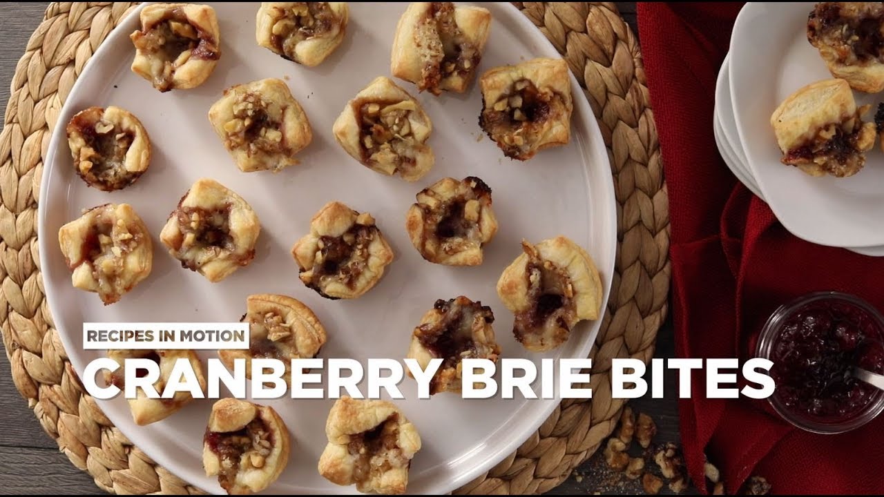 How To Make Cranberry Brie Bites | Appetizer Recipes | Allrecipes.com ...