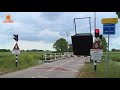 DUTCH BRIDGE OPENS - Mandjeswaardbrug