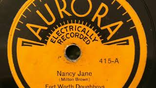 Nancy Jane // Fort Worth Doughboys // 1933