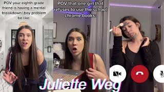 *1 HOUR* Juliette Weg Funny TikTok Compilation | All Juliette Weg TikTok Videos