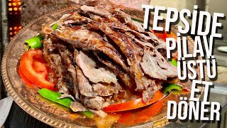 Tepside Pilav Üstü Döner Hazırladık!!