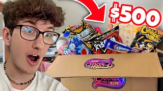 $500 DOLLAR EXOTIC SNACK MYSTERY BOX!!