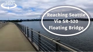 Skating On The Seattle SR-520 Floating Bridge Trail: A #360° Experience