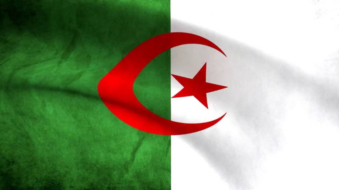 Hymne National De L’Algérie Avec Drapeau Animé HD - YouTube