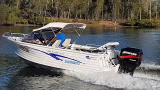 Quintrex Seabreeze 500 with 90HP Mercury