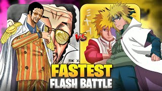 Minato Vs Kizaru | Who Is True Flash ? | HIND