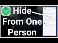 How To Stop Sharing Your Location With Someone
