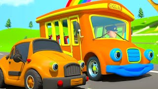 Wheels On The Vehicles, Street Vehicles & More Kids Rhymes