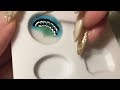 レジン ピーコックで孔雀の羽根のつくり方 uv resin how to peacock by peacock