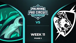 PALADINS Pro Circuit: Snap'n vs flashpoint (Phase 2 Week 11)