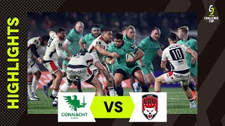 Extended Highlights - Connacht Rugby v Lyon Olympique Universitaire  Round 3 | EPCR Challenge Cu