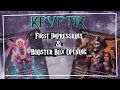 Kryptik TCG - Initial Thoughts & Booster Box Opening